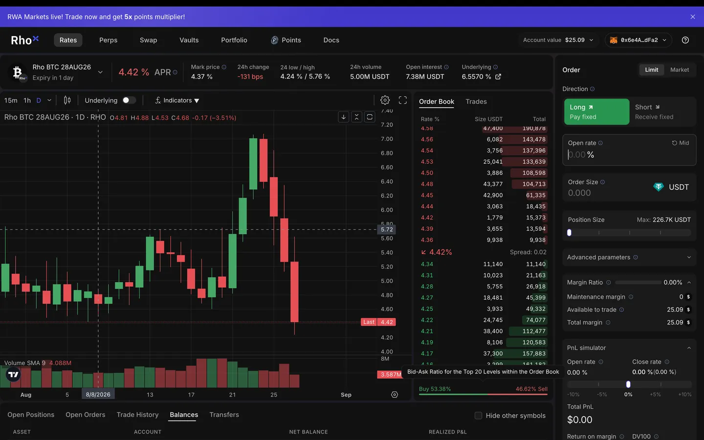 RhoLabs product interface